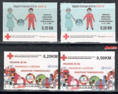 Bosnia Sarajevo - Charity Stamp, Red Cross/COVID- 19   2020 MNH - Bosnia Herzegovina