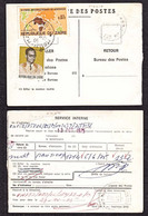 Ca0251  ZAIRE 1975,  FIKIN And Mobutu Stamps On Mbuji-Mayi Mandat - Cartas & Documentos