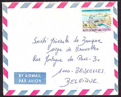 Ca0364 ZAIRE 1976, Inga Dam Stamp On Kipushi Cover To Belgium - Storia Postale