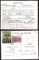 Ca0381 ZAIRE 1975, Boxing And Nouveau Regiem Stamps On Kinshasa 8 Mandat - Lettres & Documents