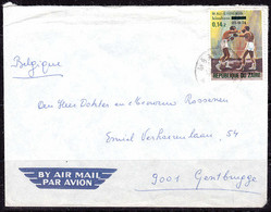 Ca0421  ZAIRE, Boxing On Mbandaka Cover To Belgium - Covers & Documents