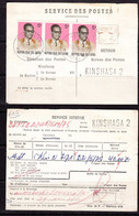 Ca0430 ZAIRE 1975  Mobutu Stamps On Kinshasa 2 Mandat - Covers & Documents