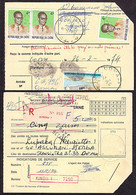 Ca5083 ZAIRE 1974,  Mobutu And Inga Dam Stamps On Kindu Mandat To Goma - Briefe U. Dokumente