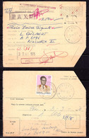 Cb0029 ZAIRE 1975, Mobutu Stamp On Aketi Mandat To Kinshasa - Cartas & Documentos