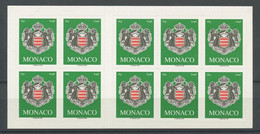 RARE - MONACO 2008 Carnet N° 14b ** Neuf MNH LUXE C 250 € Phil@poste Millésime 2008 Armoiries Coat Of Arms - Libretti