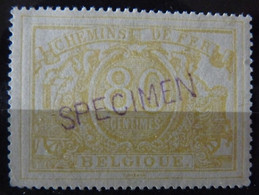 Belgium : 1883 -TR / CF 12 * ;  Cat.: 75,00€  Specimen - Nuevos