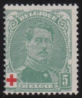 Belgie   .   OBP   .   129    .    **     .  Postfris  .   /   .    Neuf Avec Gomme Et SANS Charnière - 1914-1915 Croce Rossa