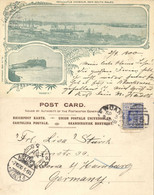 Australia, NSW, NEWCASTLE, Harbour Scene, Lighthouse (1900) Postcard - Newcastle