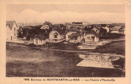 Dep 50 , Cpa  Environs De MONTMARTIN Sur MER , 7695 , Les Chalets D'Hauteville (03451) - Montmartin Sur Mer