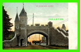 QUÉBEC CITÉ - ST LOUIS GATE - ANIMATED WITH CALÈCHES -  W. G. Mac FARLANE - - Québec – Les Portes