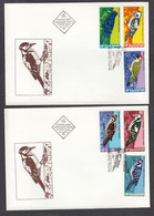 Bulgaria 1978 - Birds: Woodpeckers, Mi-Nr. 2701/06, 2 FDC - FDC