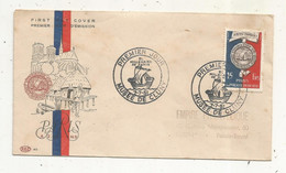 FDC, Premier Jour, FRANCE , Lettre, 1951 , MUSEE DE CLUNY - 1950-1959