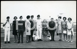 1969 REAL PHOTO POSTCARD SIZE MOVIMENTO NACIONAL FEMININO MNF GUINE BISSAU TAP PLANE AFRICA AFRIQUE - Guinea-Bissau