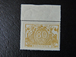 Belgium : 1888 - CF / TR  12 **;  Cat.: ??€  Réimpression Faux - Neufs