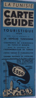 Tunisie -Carte Guide - Cartes Routières