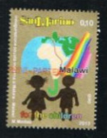 SAN MARINO - UN. 2408 - 2013 ASILO NIDO IN MALAWI  - USED° - Oblitérés