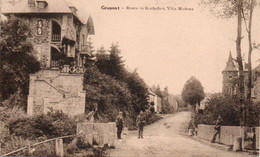 Grupontr  Route De Rochefort  Villa Madonna Animée Voyagé En 1936 - Tellin