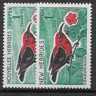 NH Mnh ** 8 Euros 1966 Bird Stamp In Both Languages - Other & Unclassified