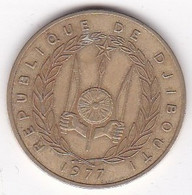 Djibouti 20 Francs 1977 Bronze Aluminium, KM# 24 - Gibuti