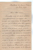 VP20.828 - 1874 - LAS - Lettre Autographe Signée De Mr A. H. De SUAREZ D' AULAN Député De La Drôme Et Militaire .... - Otros & Sin Clasificación