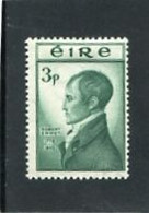 IRELAND/EIRE - 1953  3 D  ROBERT EMMET  MINT - Ungebraucht