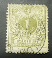 Belgium : 1884 - N° 42  -v.? Obli  ;  Cat.: 10,00€    Q EN FORME DE O - Autres & Non Classés