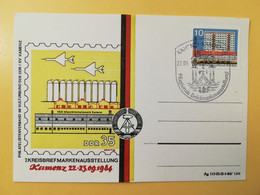 1984 INTERO CARTOLINA POSTALE POSTCARDS FDC GERMANIA DEUTSCHE DDR  OBLITERE' KAMENZ - Postkaarten - Ongebruikt