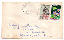 DAHOMEY-1967--lettre BIMBEREKE  Pour Besançon-25-- Tp Divers  Sur Lettre.. Cachet - Benin – Dahomey (1960-...)