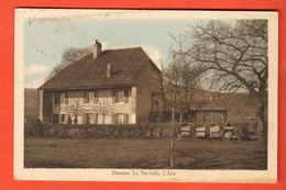 ZSF-13  District Morges Pension La Rochelle à L'Isle  Rucher Apiculture  Seal 50274 Circulé 1925 Vers Monthey - L'Isle