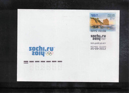 Russia 2012 Olympic Games Sochi 500 Days Till The Start Of Olympic Games Interesting Letter - Hiver 2014: Sotchi