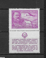 LOTE 1614  ///  YUGOSLAVIA 1948  YVERT Nº: AE 23**MNH //COTE: 5€  ¡¡¡ LIQUIDATION - JE LIQUIDE - LIQUIDACIÓN !!!! - Aéreo