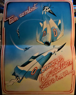 Affiche Pour La Sécurité Des Vols 41 X 30 Cm Pilotes De Chasse - Aviation
