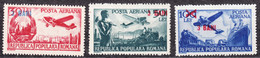 Romania 1952 Airmail Mi#A 1363-1364 Mint Hinged - Neufs