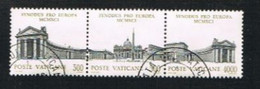 VATICANO - UNIF.921.923 - 1991 ASSEMBLEA SPECIALE PER L'EUROPA DEL SINODO DEI VESCOVI   -  USED° - Used Stamps
