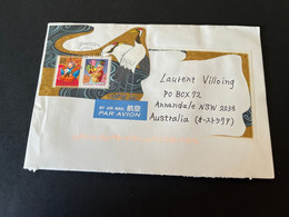 (3 L 54) Letter Posted From Japan To Australia (during COVID-19 Pandemic) - Covers & Documents