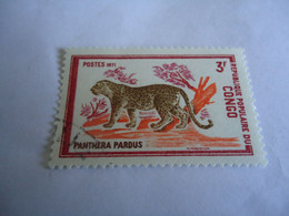 CONGO  USED   STAMPS PANTHER - Altri & Non Classificati