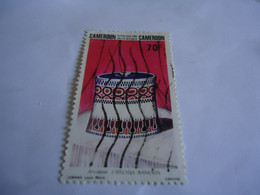 CAMEROON   USED   STAMPS  POPULAR ART - Colecciones
