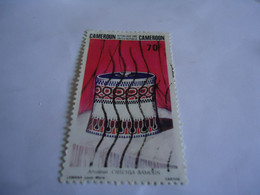 CAMEROON   USED   STAMPS  POPULAR ART - Sammlungen