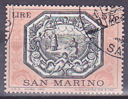 Saint-Marin - 1972 - Religion - Sculpture - Gravure  - Y&T N° 805 (0) Oblitéré Used - Used Stamps