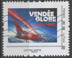 France - Frankreich Timbre Personnalisé 2010 Y&T N°IDT67Aa-005 - Michel N°BS(?) (o) - Vendée Globe 2020 - Used Stamps