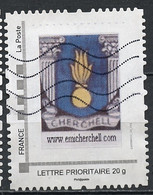 France - Frankreich Timbre Personnalisé 2007 Y&T N°MTAM04-002 - Michel N°BS(?) (o) - école Militaire De Cherchell - Oblitérés