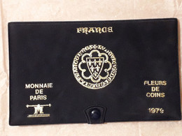 France Monnaies Fleur De Coin Complète 1979 - Collections