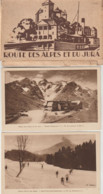 ROUTE DES ALPES ET DU JURA - Pochette De 20 Cartes Postales - Otros