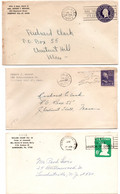 3 Stationery : Boston 1951 & Harrisburg 1970 - Entier Ganzsache - 1941-60