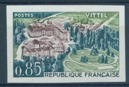 FRANCE, SERIE TOURISTIQUE, VITTEL, 1963, IMPERFORATED / NON DENTELE, NH / NSCH - 1961-1970