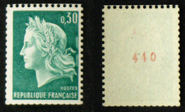 N° 1536Ab 30c Marianne De Cheffer Neuf N** N° Rouge Cote 4,5€ - 1967-1970 Marianne Van Cheffer