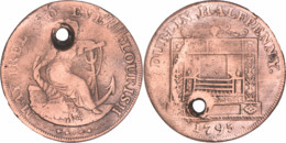 Irlande - 1795 - Jeton Half Penny - Parker's - MAY IRELAND EVER FLOURISH - 10-021 - Professionnels / De Société