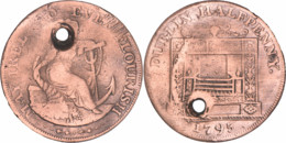 Irlande - 1795 - Jeton Half Penny - Parker's - MAY IRELAND EVER FLOURISH - 10-021 - Profesionales / De Sociedad