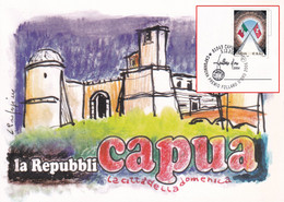 Capua (Caserta) Città Della Domenica Con La Repubblica - Annullo Filatelico Premio Follaro D'Oro 03/12/2006 - Caserta