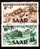 Sarre-180- Original Values Issued In 1949 (o) Used - Quality In Your Opinion. - Andere & Zonder Classificatie